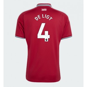 Manchester United Matthijs de Ligt #4 Jalkapallovaatteet Kotipaita 2026-27 Lyhythihainen